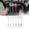Baby Pacifier Rope Food-grade Silicone Pacifiers Chain Infant Teething Toy Strap Belt Adjustable Toddler Cup Lanyard