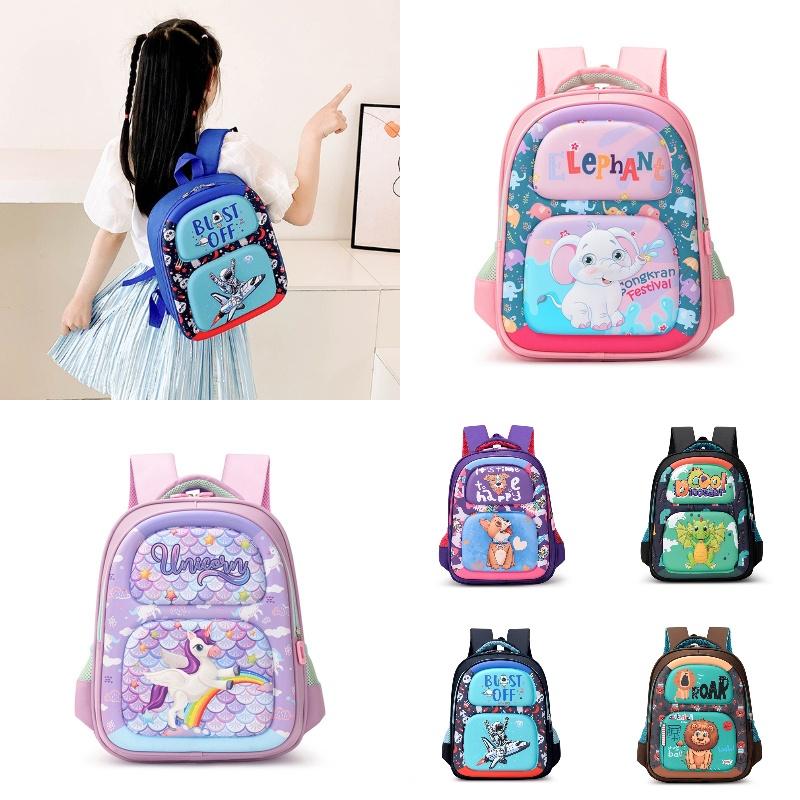 Cute Cartoon Children's Backpack Lightweight And Waterproof Suitable For Boys And Girls Of All Ages Name Cartoon Children's Backpack)