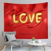 Winter Smile Snowman Tapestry Happy Christmas Decoration Tapestry Home Living Room Bedroom Dorm Wall Hanging Decorative Blanke