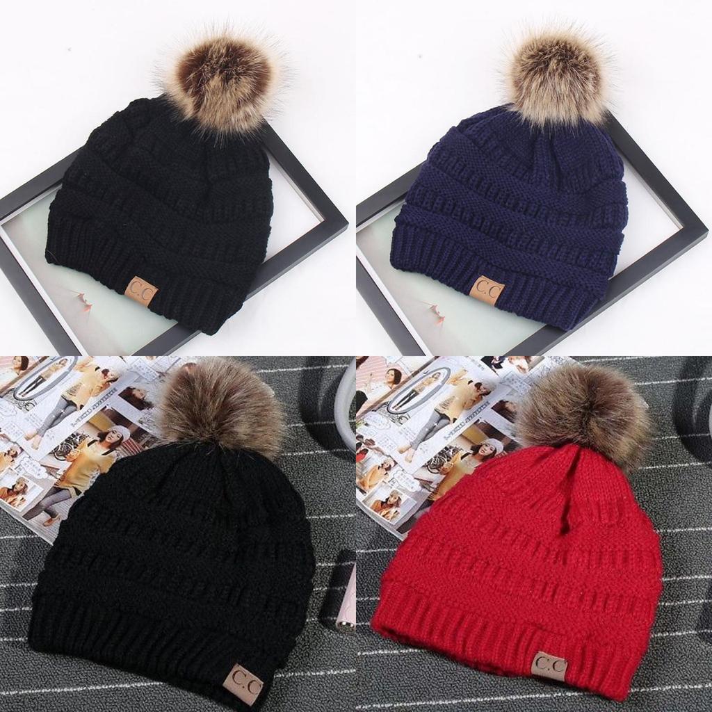 Stylish Unisex Hand Crocheted Acrylic Knit Hat For Warmth In Various Colors