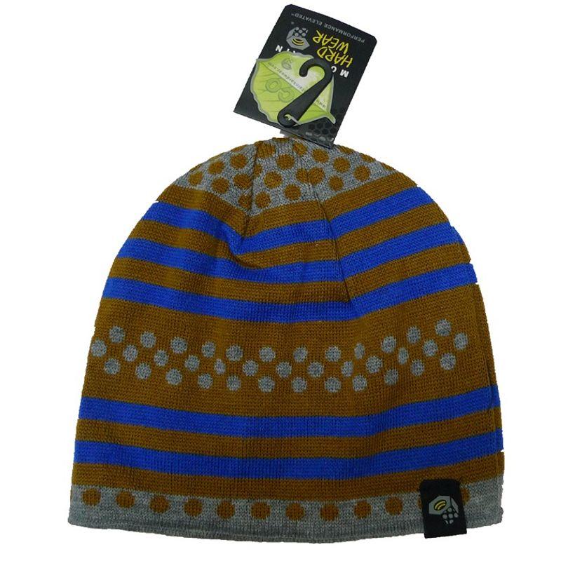 

Big Nut Outdoor Double Layer Thickened Wool Warm Hat Knitted Hat Woolen Cap Earmuffs Hat Ski Cap Blue Stripe Grey Class Dot