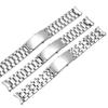High Quality 316L Silver Stainless Steel Watch Bands Strap For Omega Seamaster Speedmaster Planet Ocean Belt 18mm 20mm 22mm