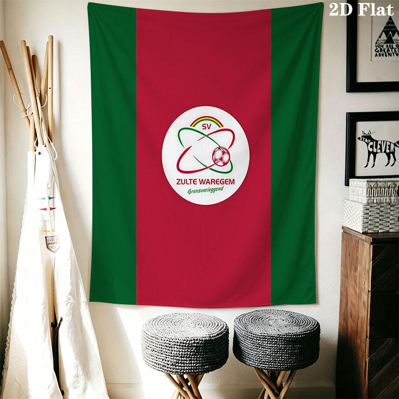 SV Zulte Waregem Wall Hanging Printed Fabric Blanket Decorative Tapestries for Bedroom Living Room Home Decor