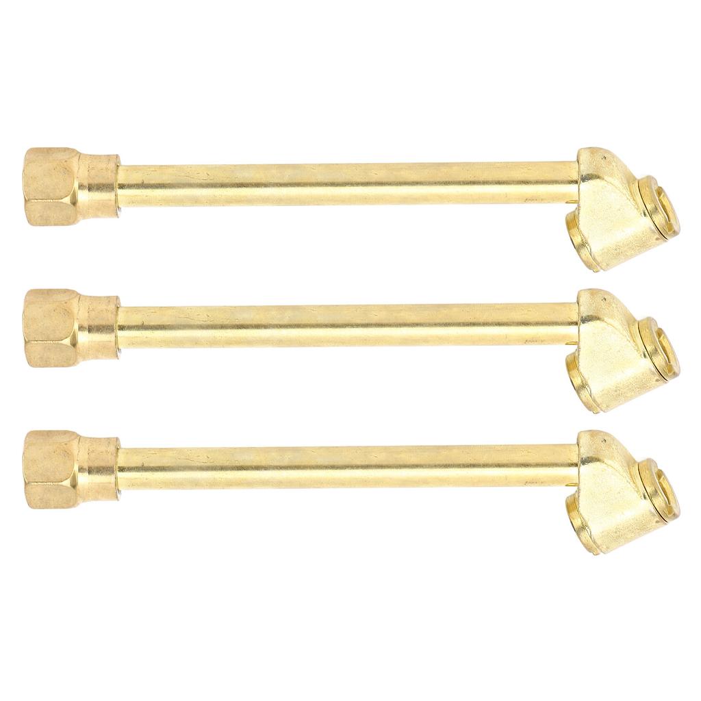 10 Sets Dual Head Air Chuck 1/4in FNPT Thread Iron Zinc Alloy 2 Way Connect Air Chuck with Quick Plu