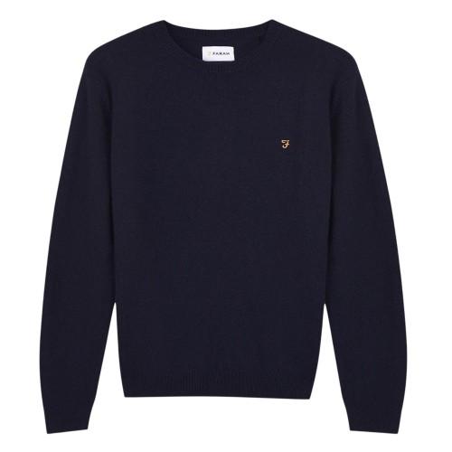 Farah Mens Logo Cotton Sweatshirt