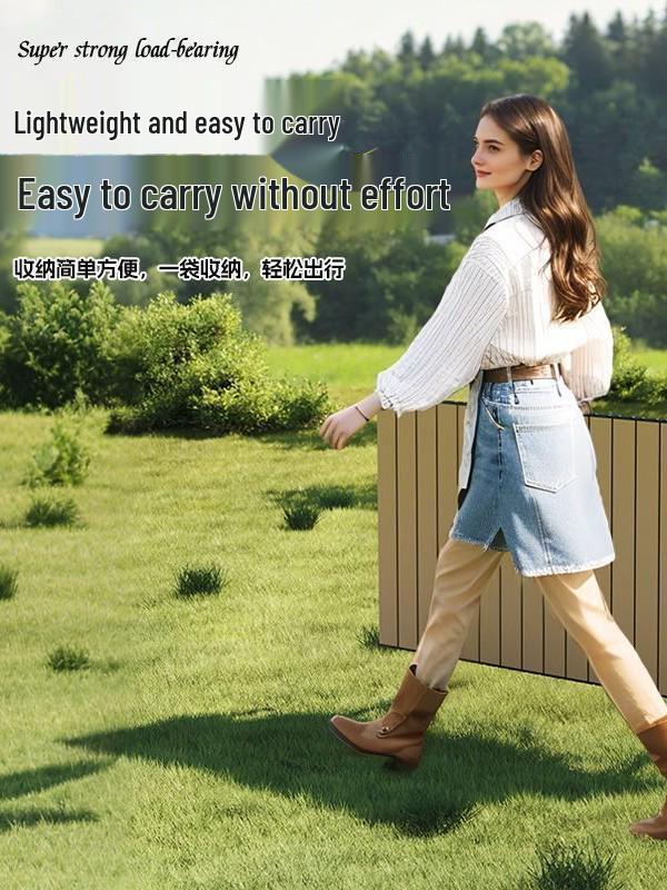 Portable Lightweight Outdoor Folding Table & Chair Set for Picnics and Barbecues