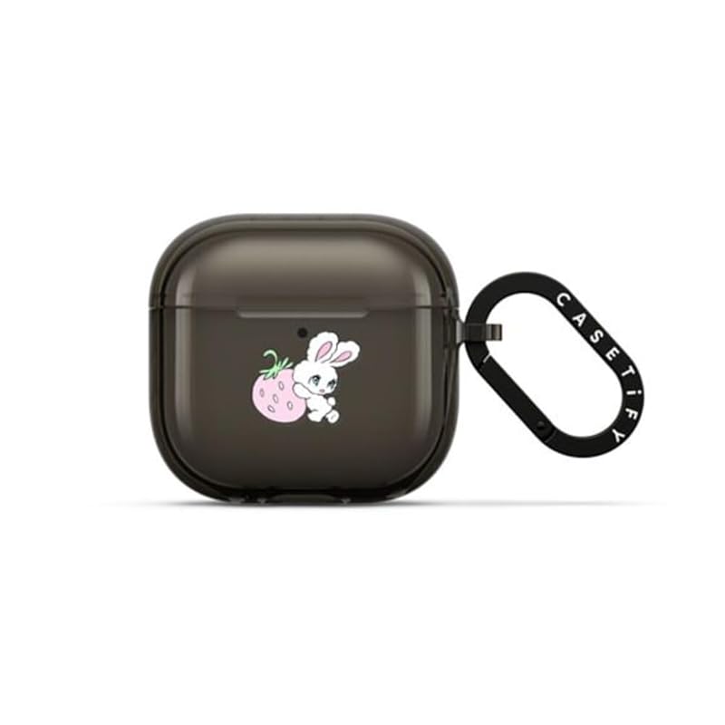 

CASETiFY impact case AirPods 4 - Bunny Carrying Strawberry black