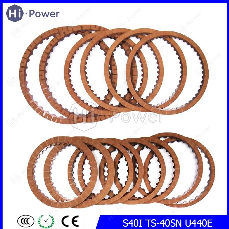 U440E U441E Auto Transmission Clutch Friction Plate For TOYOTA Pontiac SUZUKI 4-SPEED Car S40I TS-40SN Gearbox Disc Kit