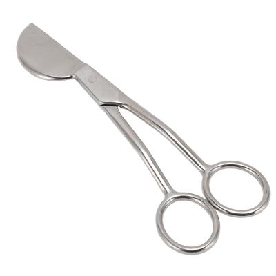 Forbici a Becco d'Anatra Applique per Tappeti Tufting Ricamo Tessuto Cucito Doppia Curva Angolata Offset