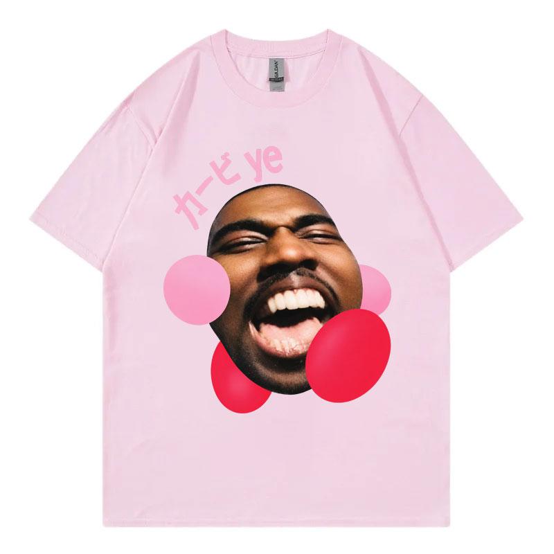 Rapper Kanye West Funny Meme Graphic T Shirts Unisex Unisex Hip Hop Vintage Short Sleeve TShirts Fashion Casual 100Cotton TShirt