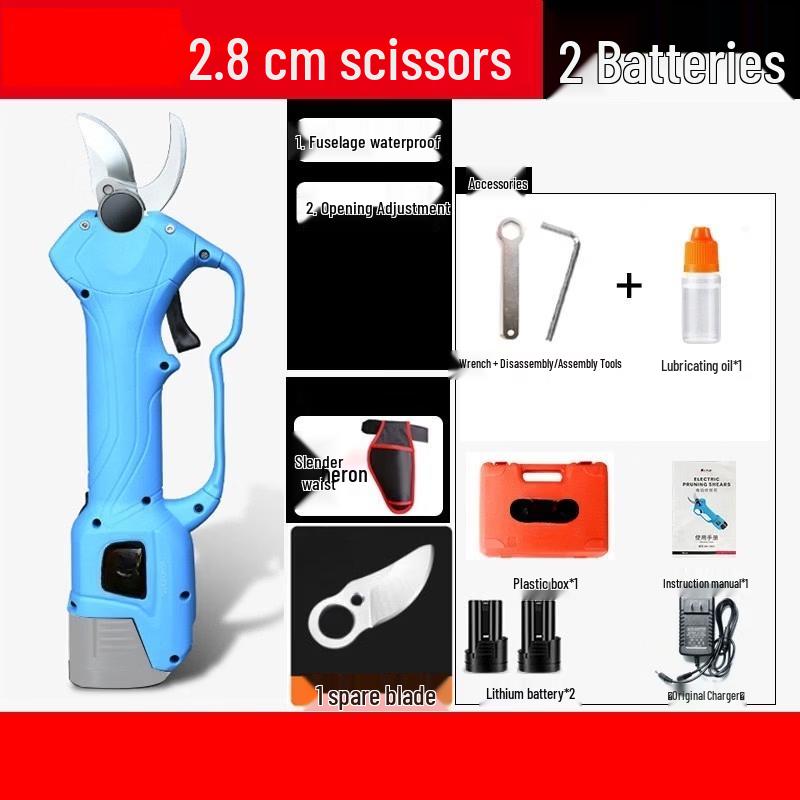 SHEYUE Electric Pruning Shears CN plug (adapter included)