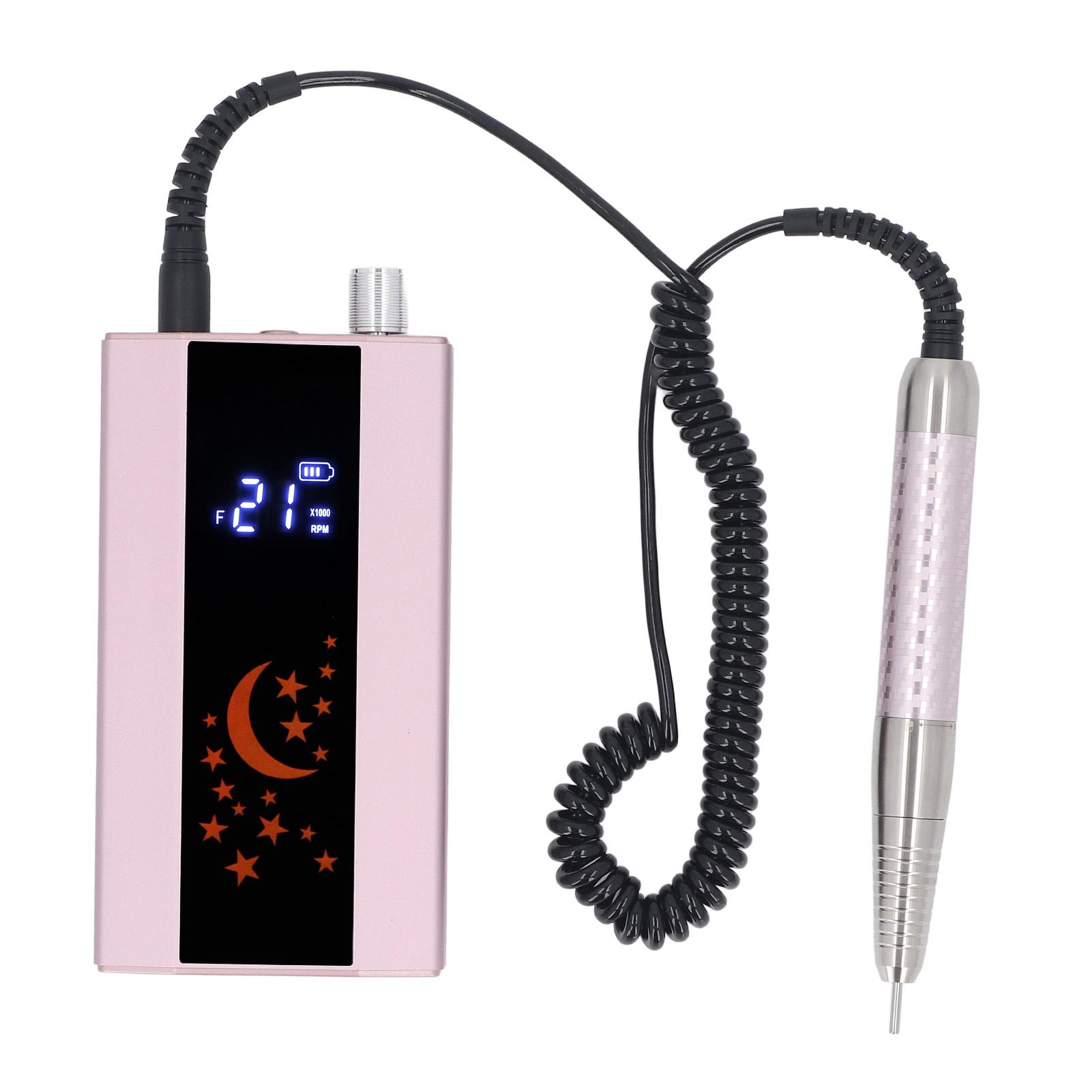 

Электрическая дрель для ногтей, устройство для снятия лака, портативная пилочка для ногтей, скорость вращения 40000 об/мин