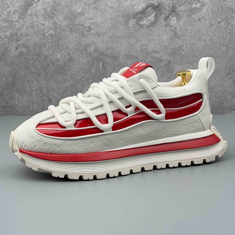 

Новые дизайнерские мужские универсальные туфли на платформе смешанных цветов, повседневные, балетки, мужские кроссовки для ходьбы, zapatos hombre 38