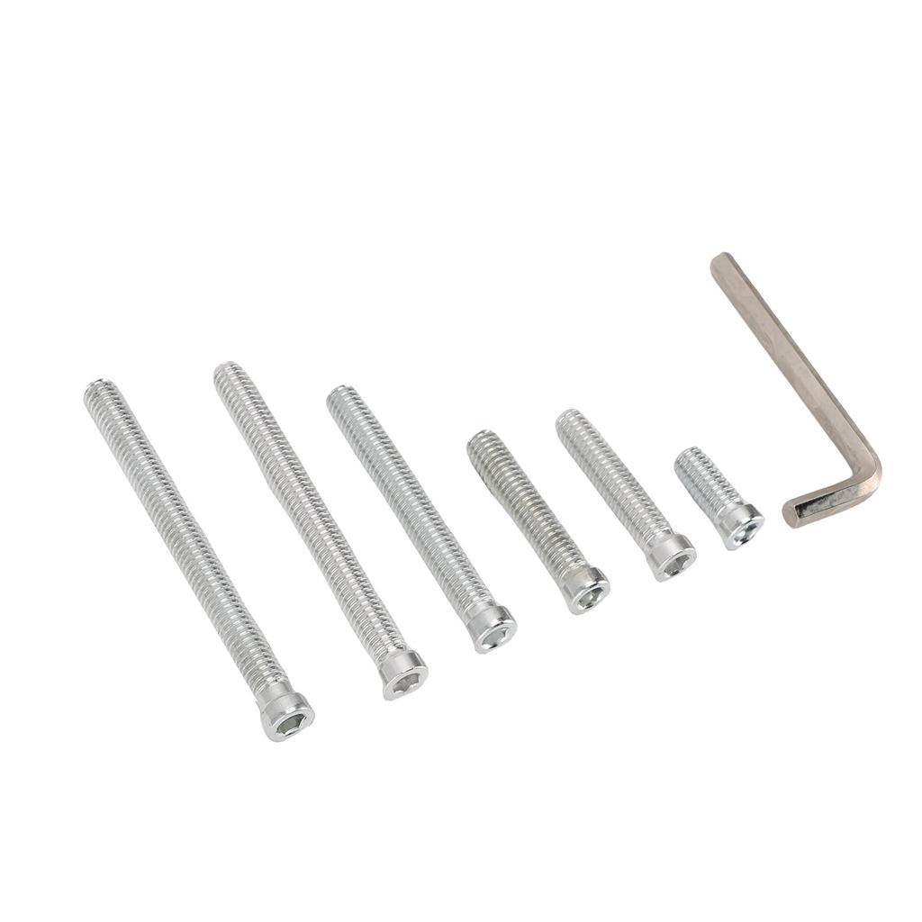 6 Stück Pool Queue Gewichtsschrauben Set 0,2 0,4 0,5 0,8 1,0 1,5 Unzen Aluminium Billardstock Gewichtsschraube