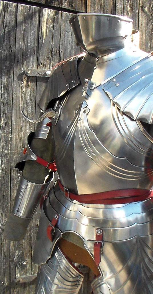 Medieval Gothic Half Body Armor Set Handmade Steel Knight Warrior Costume, Renaissance Fair LARP Cosplay Armor