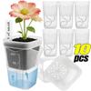 Self Watering Flower Pots With Holes Plants Flower Succulent Transplanting Nursery Pot For Indoor Outdoor Gardening Accessories