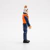 1/18 Scale Pilot Figure Model, 9CM Joint Movable Pilot Figure with Authentic Pilot Attire Gift for Adult Kids