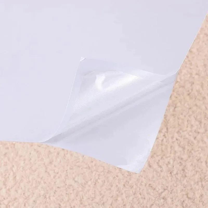 8.5 X 11 Inch with Yellow Liner A4 Size Pack of 12 Clear Double Sided Adhesive Tape Sheets for Crafts Home Decorative Tape