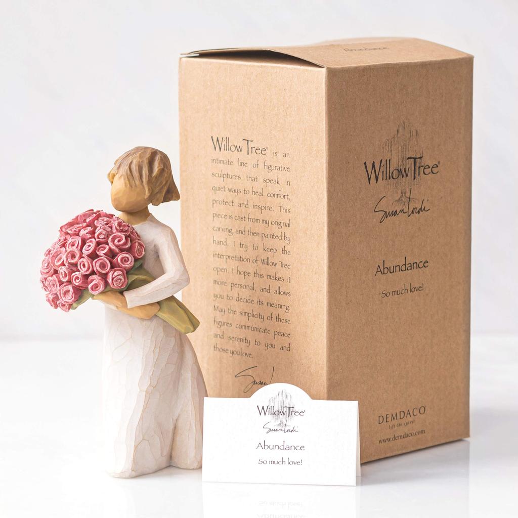 Willow Tree Statue [Abundance] Overflowing Feelings Bouquet Figurine
