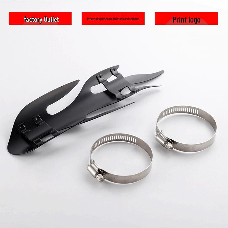 

2018 Мотоциклетная Выхлопная Труба Глушитель Крышка - Модный Стильный Аксессуар Electroplated