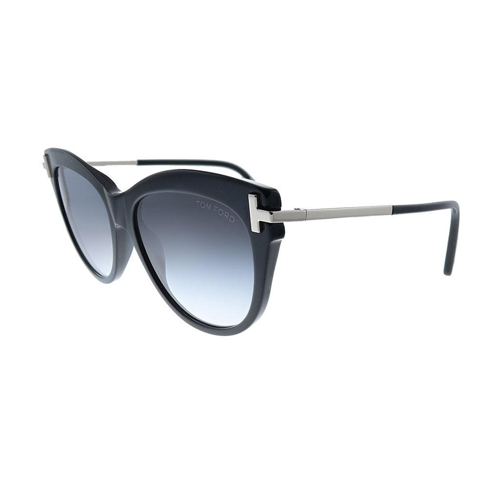 

Женские солнцезащитные очки «кошачий глаз» Tom Ford Kira TF 821 01B