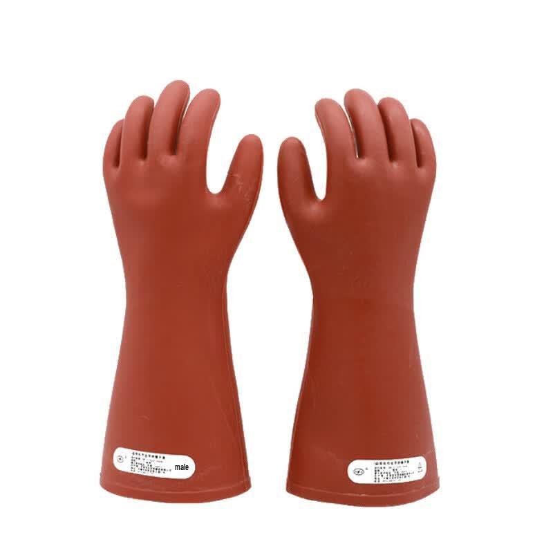 Shuang an 10KV Class 1 Insulating Rubber Gloves One Size