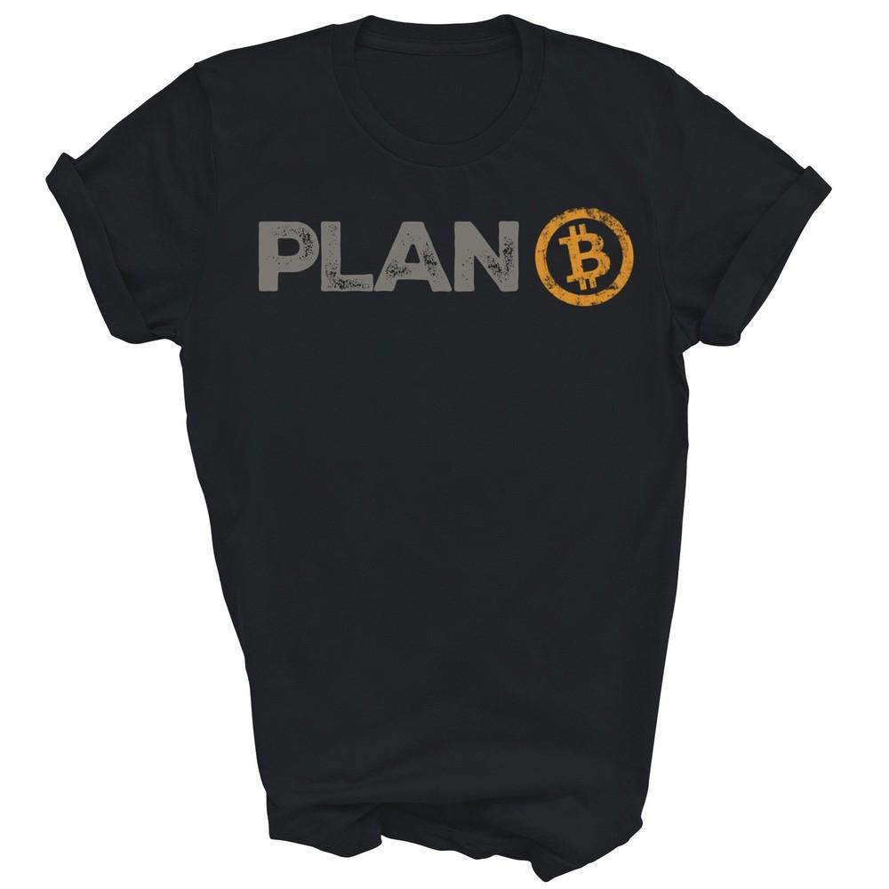 

Bitcoin Plan B Crypto Hodl Btc Cryptocurrency Unisex Shirt Gift XL