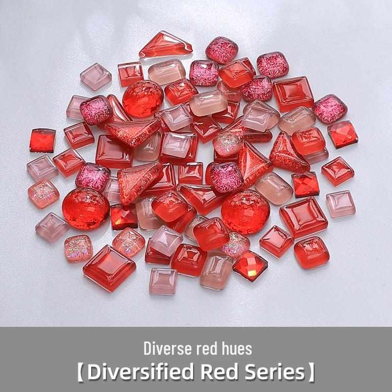 Cuentas de Cristal de Colores para Manualidades de Mosaico