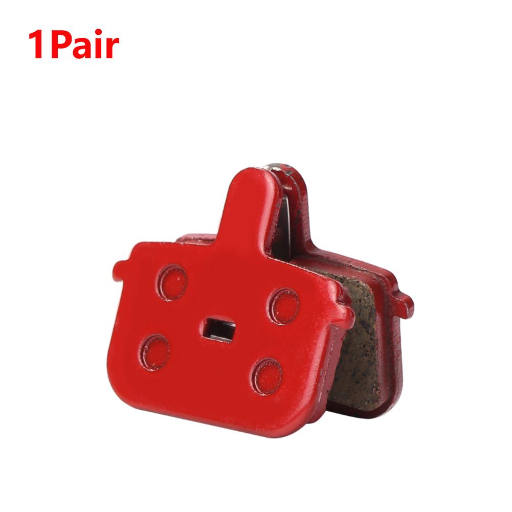 

1-5 пар полуметаллических колодок для гидравлических дисковых тормозов MTB горного велосипеда, велосипедные бесшумные тормозные колодки из железо-смолы, инструменты для ремонта велосипеда