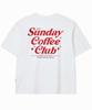Nasttingijeubeleoldaenmi Coffee Club Tee_White