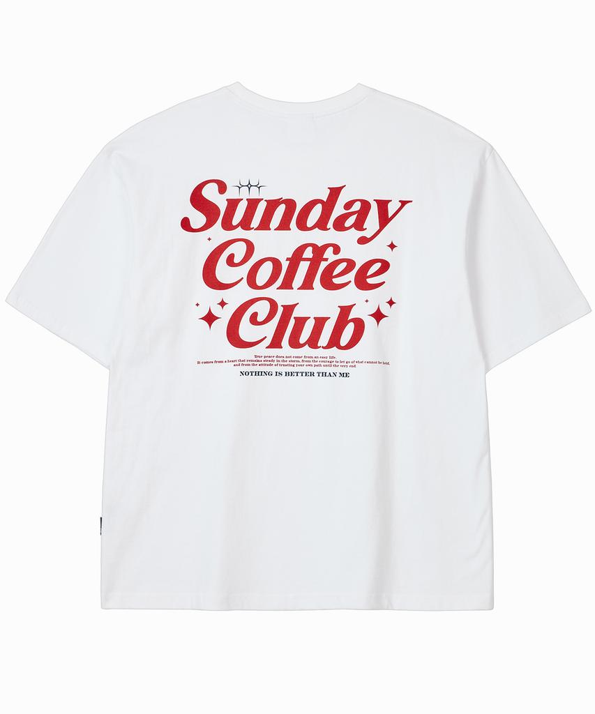 Nasttingijeubeleoldaenmi Coffee Club Tee_White