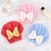Coral Fleece Hair Drying Cap For Women, Thickened, Super Absorbent, And Quick-drying Bath Cap.