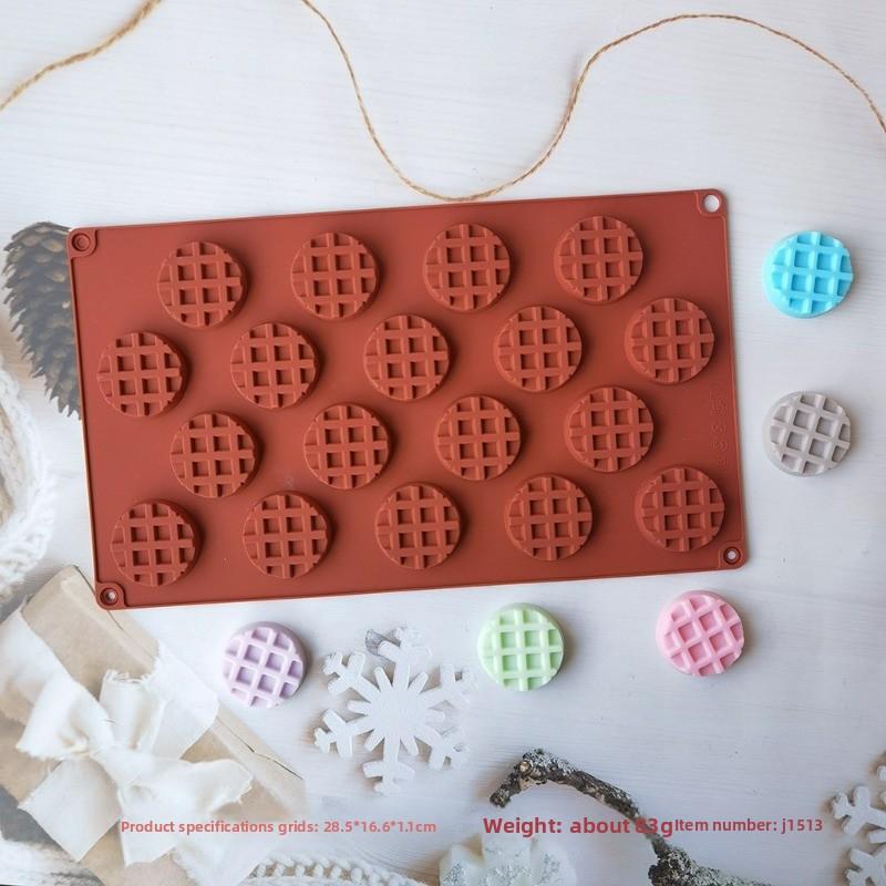 Food Grade Silicone Waffle Mold DIY Cake Mould Non-stick Silicone Baking Mold Set Kitchen Bakeware Waffle Maker