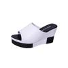 Fashion 2025 Fashion Flip Flops Women Shoes Slippers Platform Summer Shoes Open Toe Wedges Sandals Ladies Shoes Women Plus Size 35-40