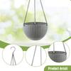 Hanging Planter Floral Container Automatic Water Absorption Flower Pot Self Watering Basket
