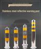 Stainless Steel Mobile and Fixed Warning Post Roadblock