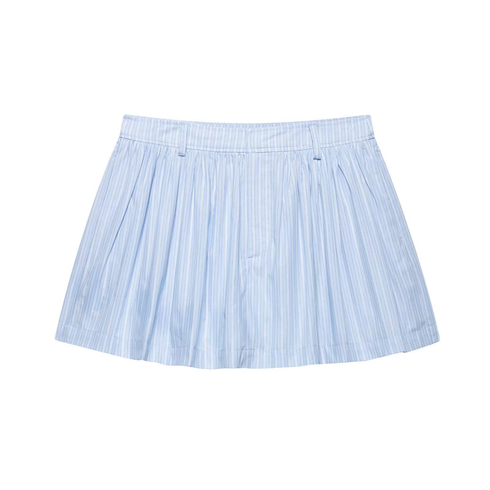 

TAOP&ZA Весенне-летняя женская рубашка с кружевными полосками и брюки Large