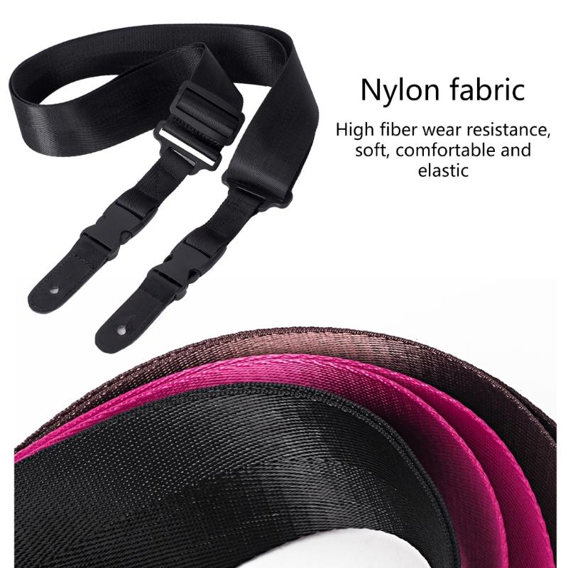Guitar Shoulder Strap Length Adjustable Guitar Belt Nylon Shoulder Strap Belt for Electric Acoustics Guitar