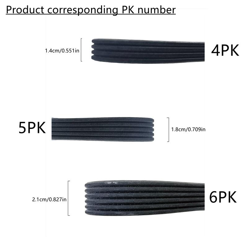 

Engine Belt Air Conditioner V-Ribbed Belts 5PK 6PK 1775 1780 1785 1790 1795 1800 1805 1810 1815 1820 1825 1830 1835 1840 1845 1775