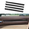 For Chrysler 300 (2011-2014) Car Center Console Gear Shift Panel Steering Wheel Cover Carbon Fiber Interior Sticker Accessories