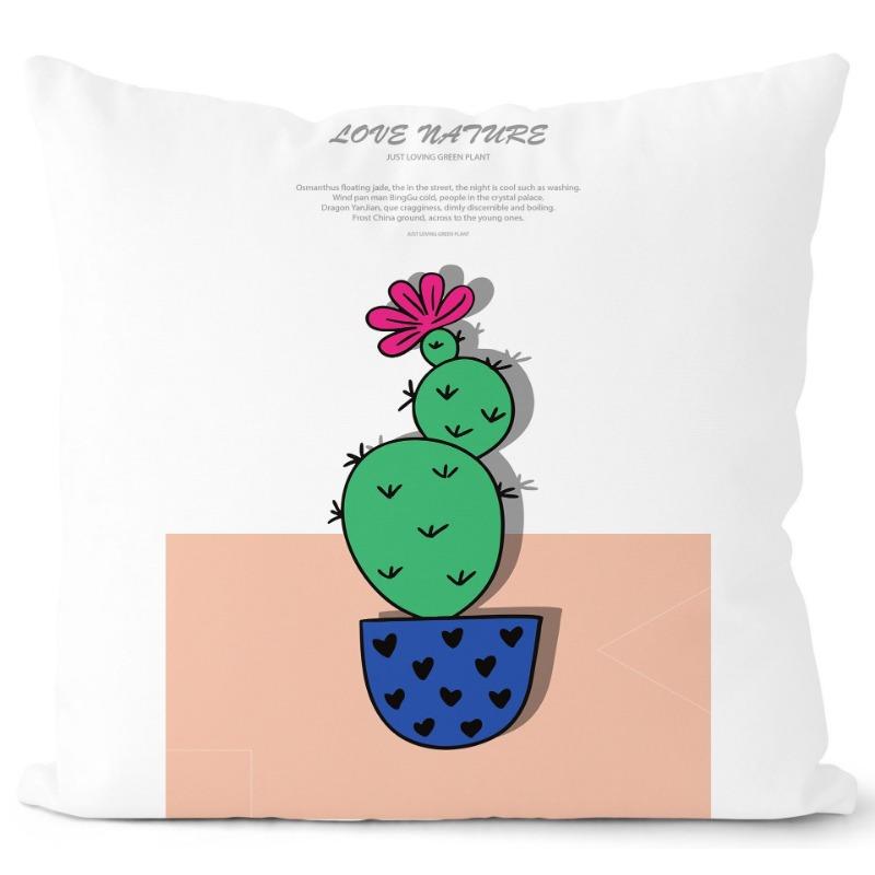 New Tropical Plant Pillowcase Home Sofa Pillowcase