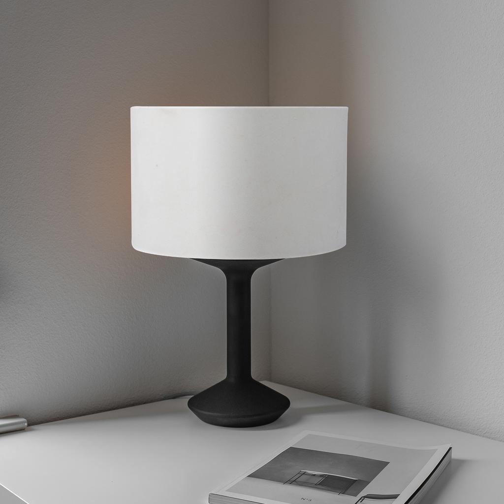 Cloth Craft Lampshade Simple Table Light Cover For Bedroom Living Room Decor Dust Protection Warm Lighting Effect