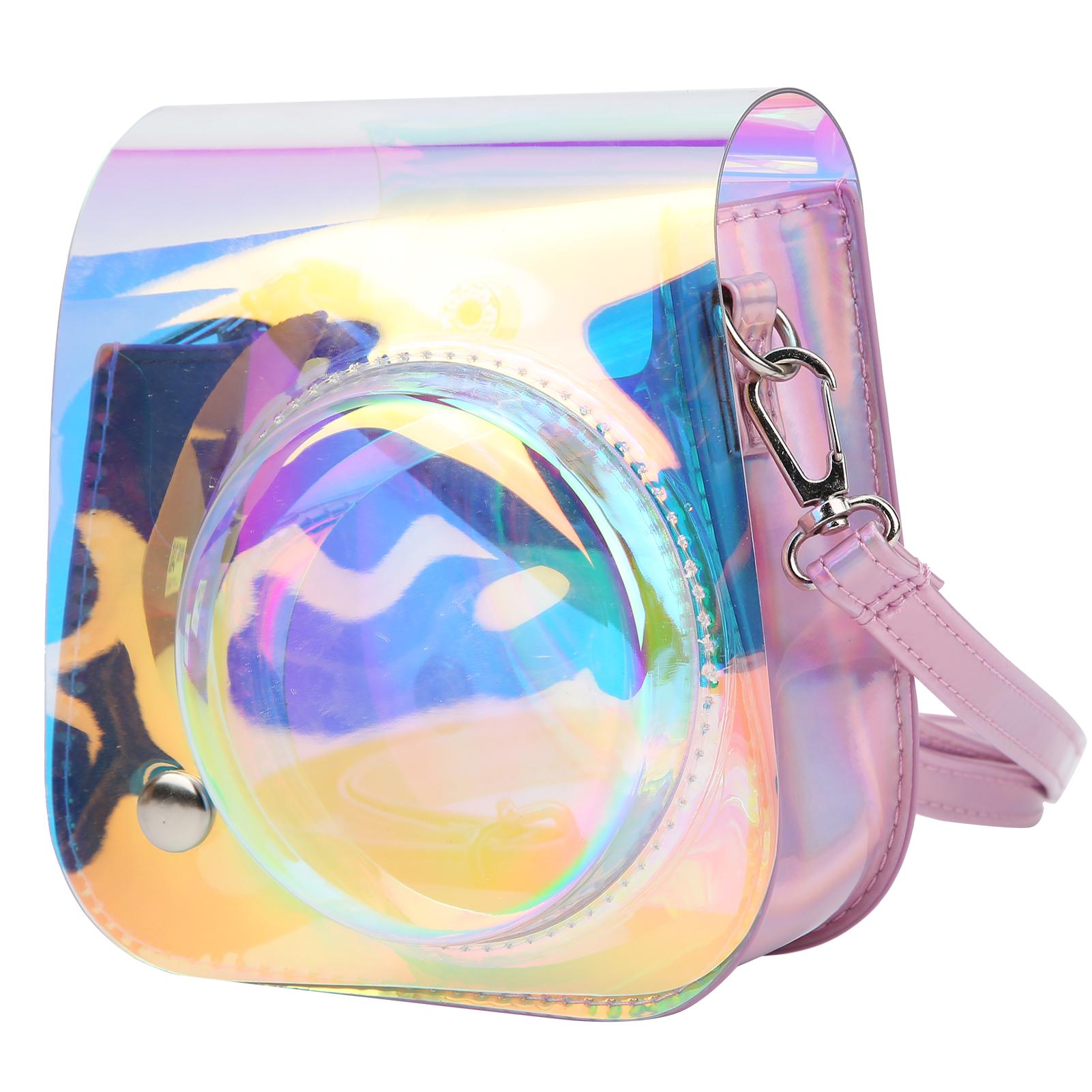 

ПВХ Чехол для хранения камеры Прозрачная сумка-слинг для камеры Fujifilm Instax Mini 1198