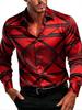 Essential Grid Long Sleeve Shirt, Versatile Formal Casual Wear