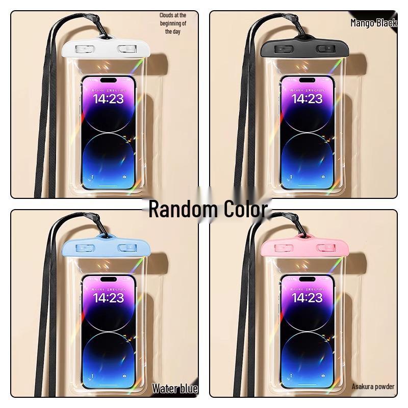 

Водонепроницаемая сумка для телефона с сенсорным экраном для плавания, дайвинга, подводной фотографии, горячих источников и курьеров Universal