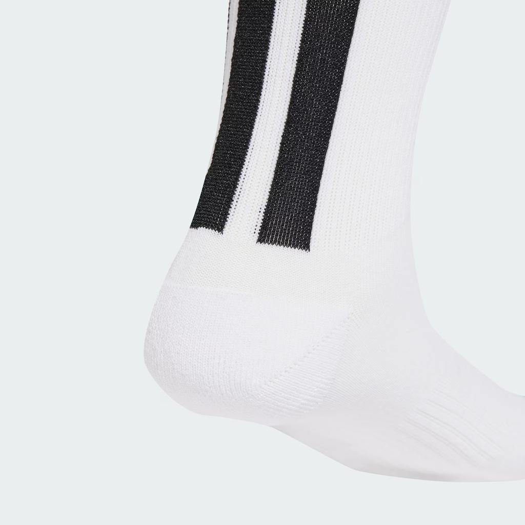 Adidas 3-Stripes Crew Comfortable Simple Versatile Skin-Friendly Mid-Calf Socks Unisex Socks JJ1140