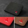 Suede Car Driving License Case Card Storage Bag Cover For Mitsubishi Ralliart ASX Galant Mirage L200 EVO Xpander Pajero