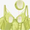 Fishbone Bra Summer Lace Lingerie Ladies Sexy Soft Steel Ring To Collect Breasts Bra