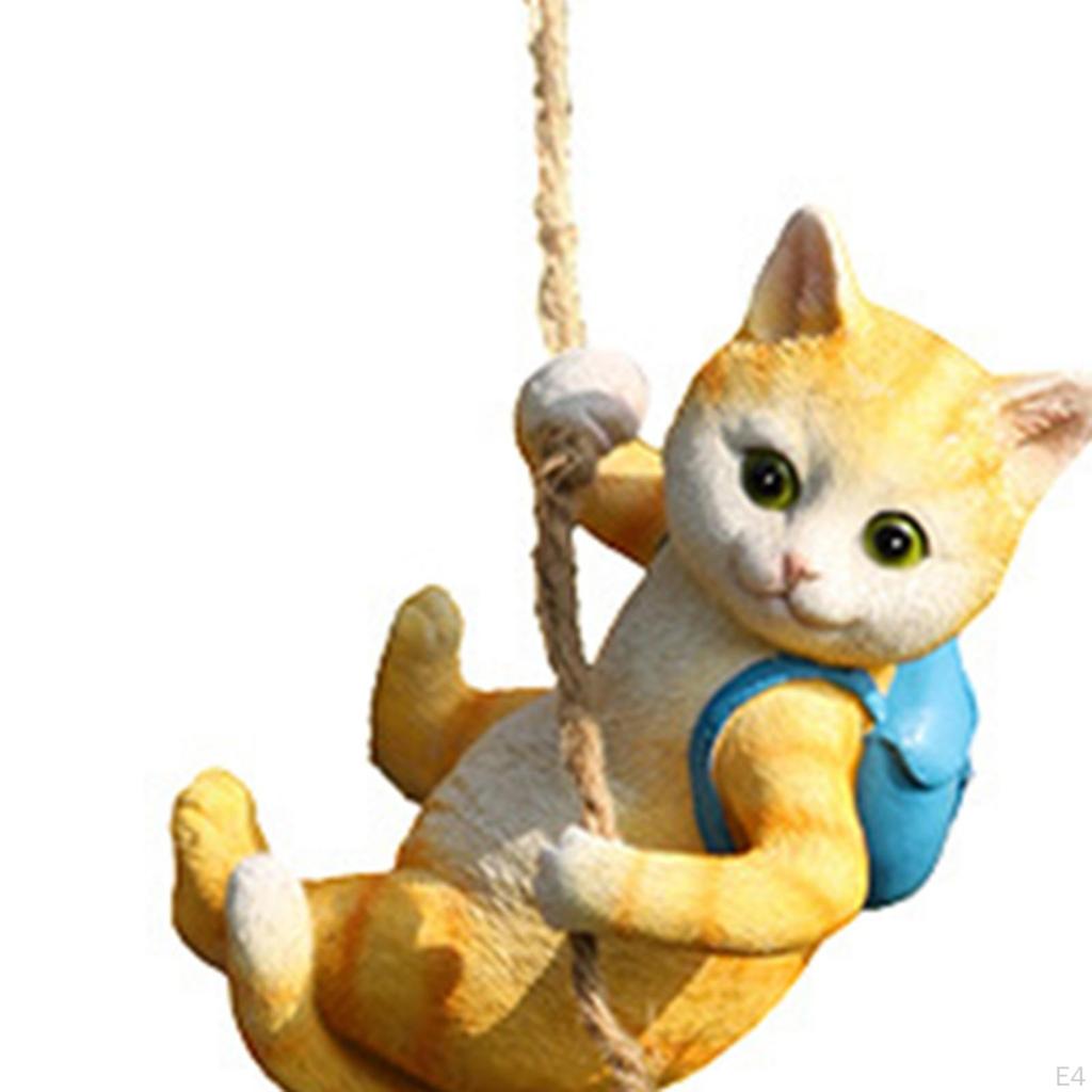 Miniature Climbing Animal Statue ,Climber Figurine ,Creative Yard Decor ,Resin Sculpture for