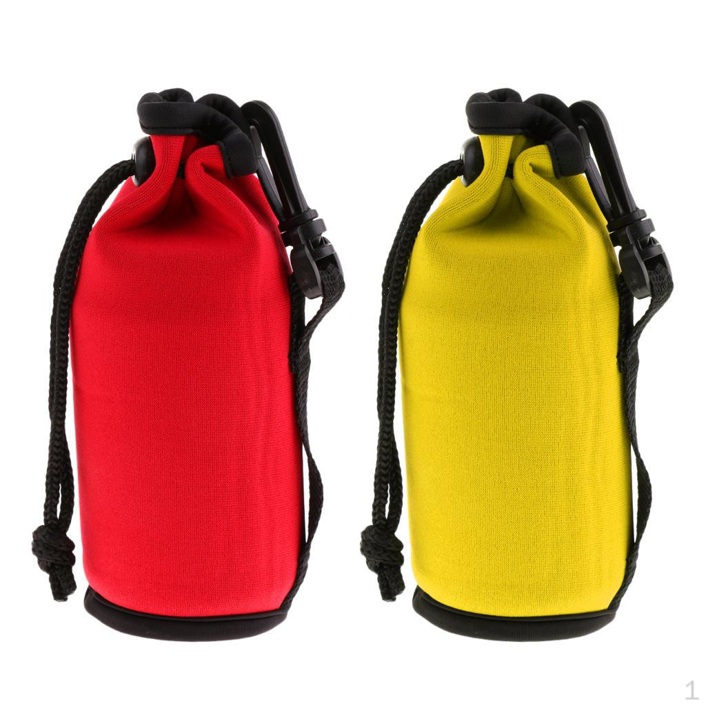 2Pack Neoprene Insulated Bottle Cover Pouch Sleeve